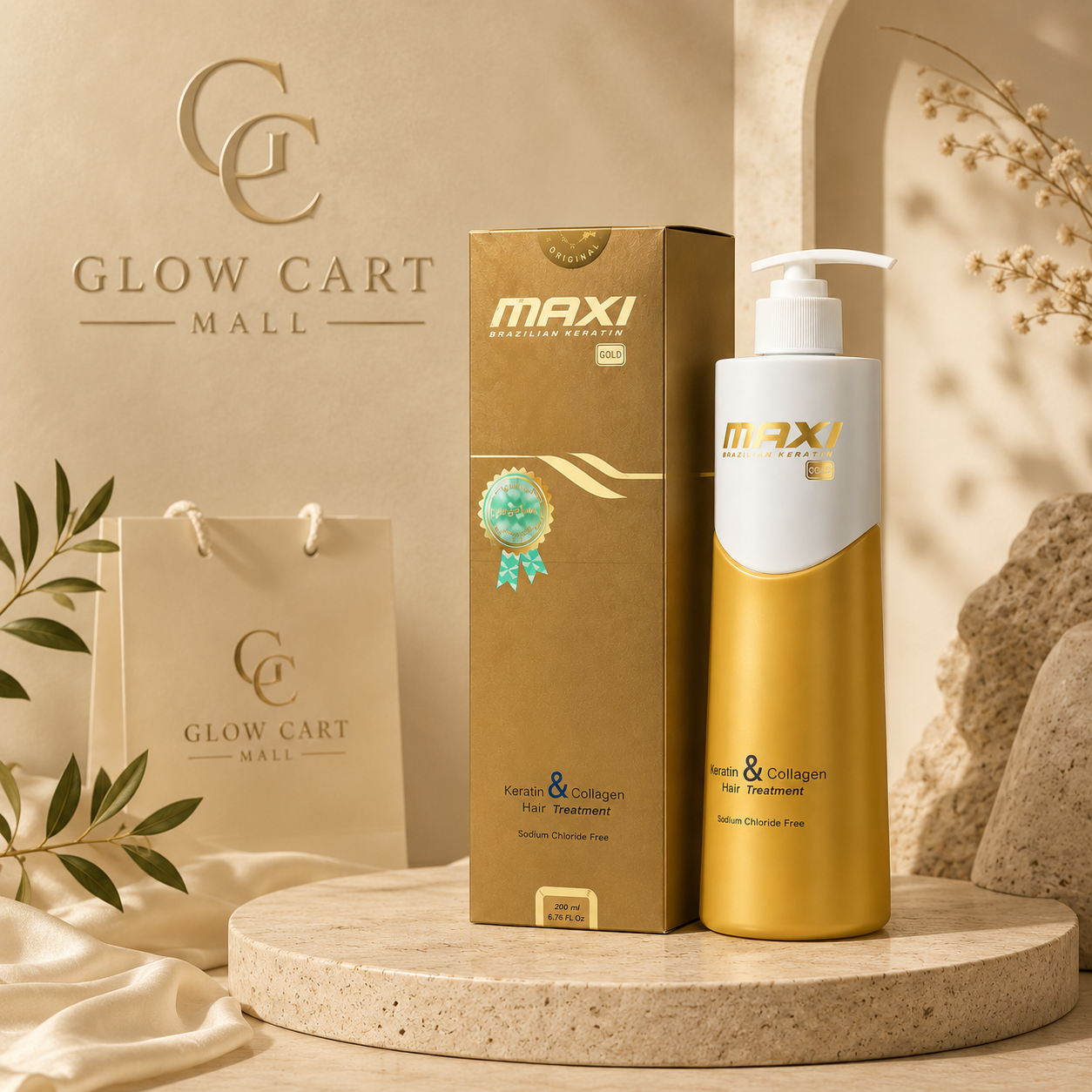 Maxi Protein Gold Shampoo 500Ml